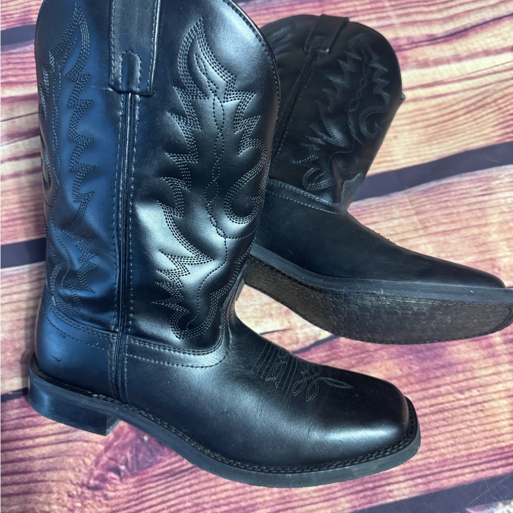 Black Western Cowboy Boots